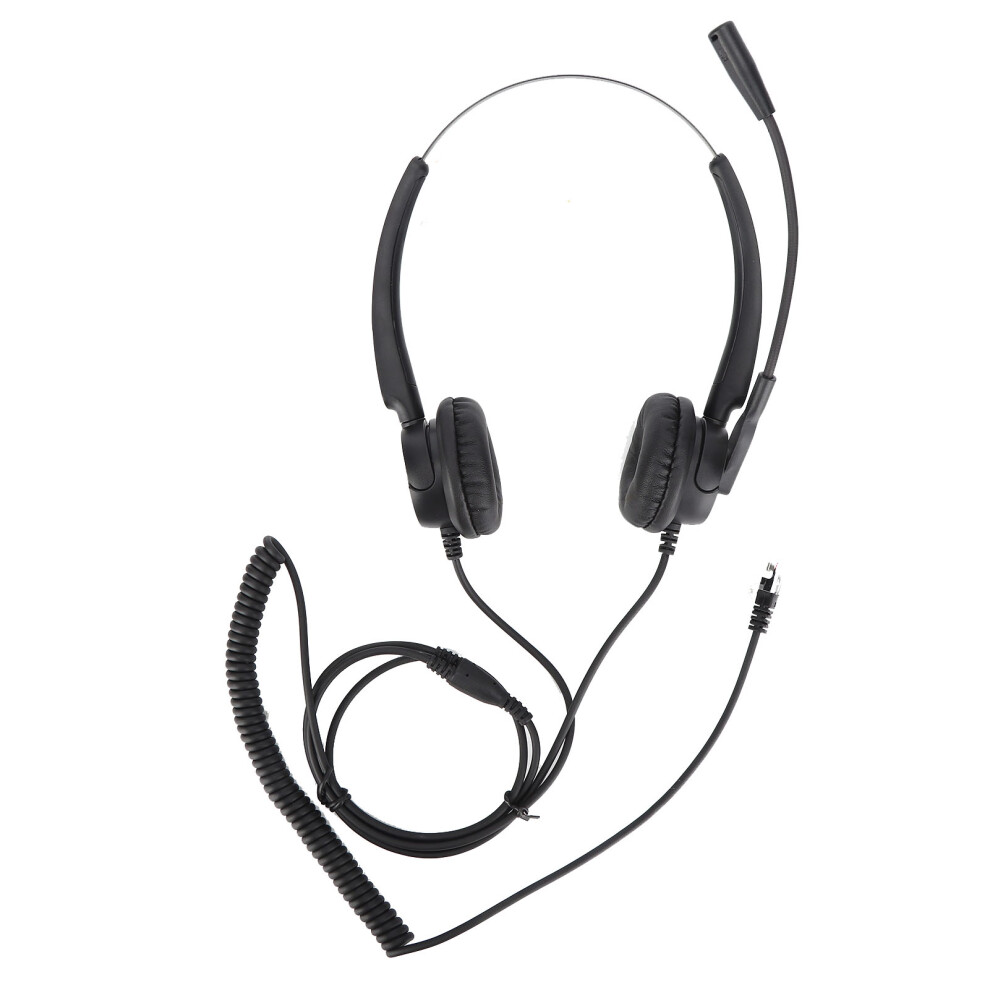 Wideband Sound Headset For Computer Phone, Acoustic Shock Protection Noise Cancelling Microphone Flexible Boom Microphone Foldable Lightweight Comfort 9012494758399