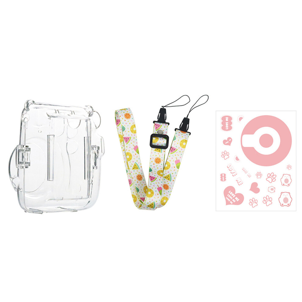Dustproof Protection For Fujifilm Instax Mini Camera Protective Case Scratch Resistant Clear Pvc Material Rugged Outdoor Use Easy Installation With Ph 9012494760101