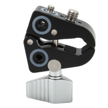 Professionelle Kameraklemme aus Edelstahl und Aluminiumlegierung, ideal für sicheren Halt und präzises Klemmen.