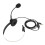 Casque pliable avec microphone antibruit, utilisation mains libres, microphone à perche flexible, conception réversible, compatible avec les 4