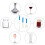 4PCS Glassware Cleaning Brush Set (4pcs) for Wine Enthusiasts 1