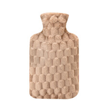 Hand Warmer Bag Hot Water Bottle Convenient and-brown 1000ml