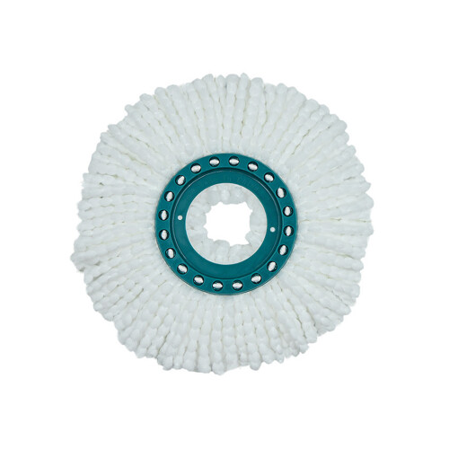 Floor Microfibre Mop Head Refills 360 Rotating Disc Round Spin