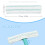 2/4Pcs Microfiber Window Cleaning Cloth Reusable Washable Mop-B 2
