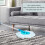 Floor Microfibre Mop Head Refills 360 Rotating Disc Round Spin 5