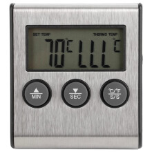 Digital Food Thermometer For BBQ And Meat With Timer Digital Temperature Measuring Tool