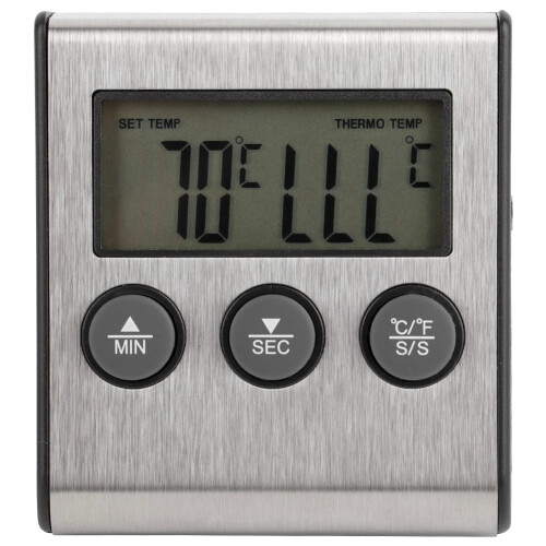 Digital Food Thermometer For BBQ And Meat With Timer Digital Temperature Measuring Tool