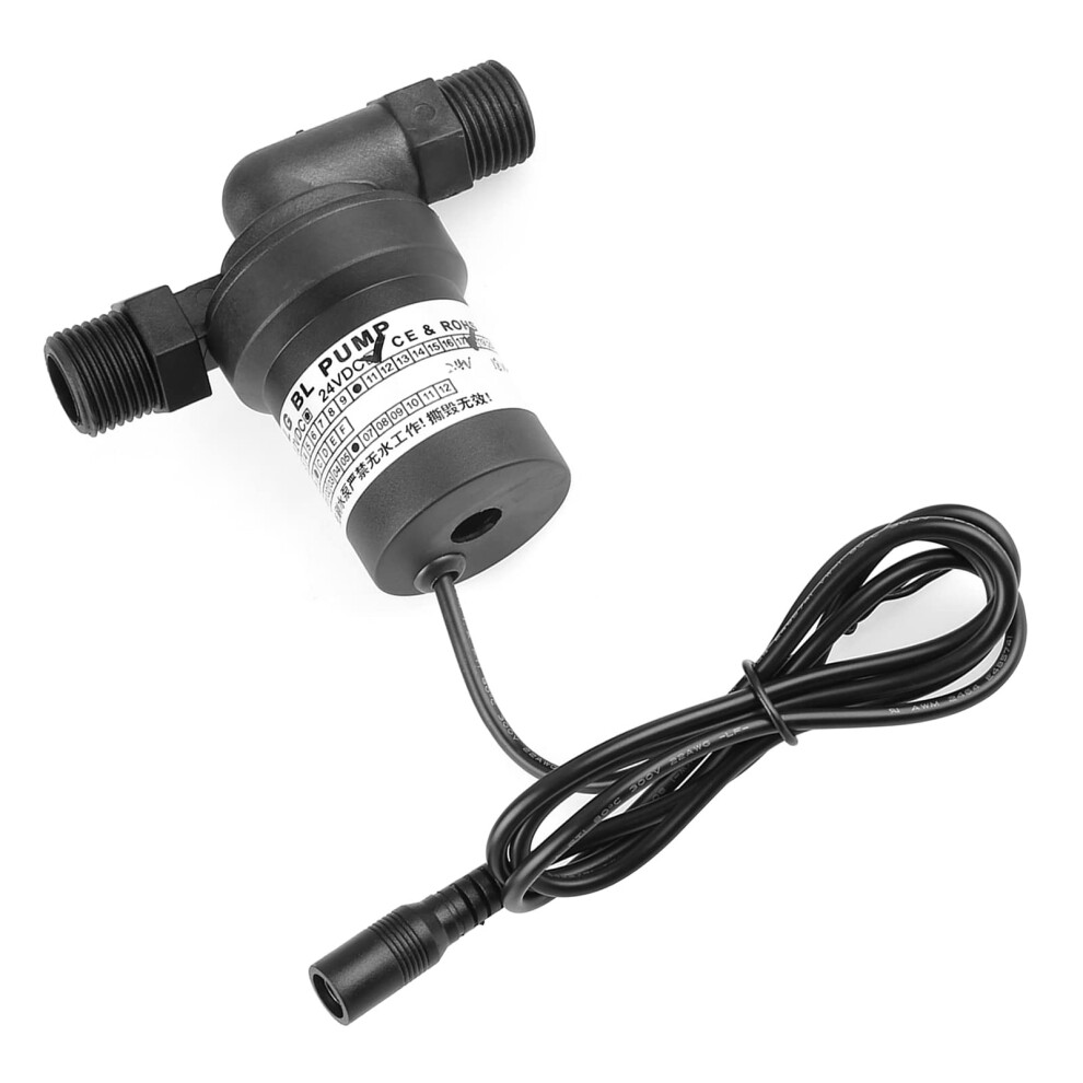 Dc 24V 18W Solar Temperature Water Pump 11 L/Min, Brushless Dc Motor, Hot Water Circulation For Solar Water Heater 9199774767088