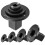 Impact Socket Adapter Set 4pcs CRMO Steel Low Profile Ratchet Adapters for Precision Size Conversion 1