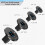 Impact Socket Adapter Set 4pcs CRMO Steel Low Profile Ratchet Adapters for Precision Size Conversion 5