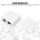 Double Port Cat.6 Network Module Box, Shielded RJ45, 27x58.5mm 4