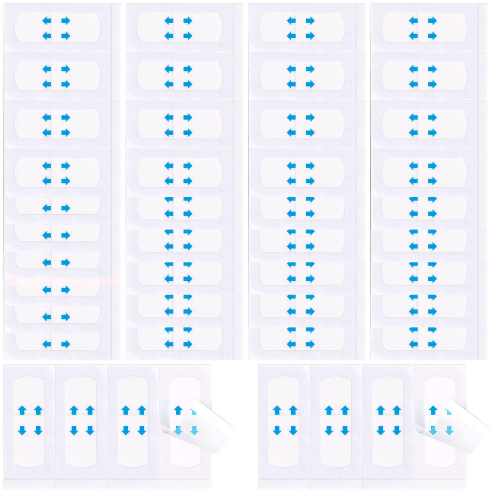 100Pcs Invisible Face Lifting Tape For Sagging Skin And Wrinkles, Waterproof Instant Face Lift Stickers 9187378986639
