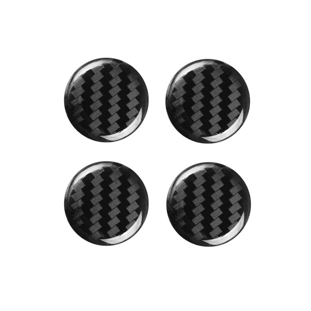 Car Door Lock Keyhole Protector Universal 4 Piece Set Dustproof Waterproof Sticker Trim Cover Vehicle Replacement Part 9199774767941