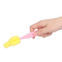 Children Feeding Bottle Brush Set 5pcs Non-Toxic Food-Grade Plastic & Silicone