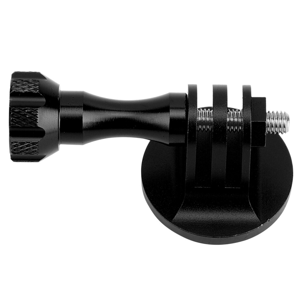 Aluminium Alloy Action Camera Adapter Base 1/4In Screw Black 8151379759609