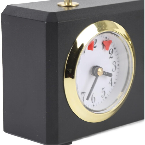 Mechanical Chess Clock Analog Vintage Wind Up Timer with Large EasyRead Dials for Chess and Go 1