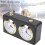 Mechanical Chess Clock Analog Vintage Wind Up Timer with Large EasyRead Dials for Chess and Go 3