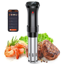 WiFi Sous Vide Cooker 1100W Precision Immersion Circulator with Smart App Control and LED Alerts