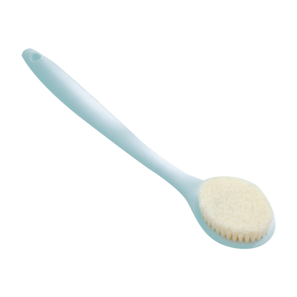 Blue Shower Brush Soft Brush Effective Back Scrubber Gentle