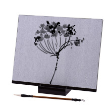 Reusable Buddha Board with Water Brush & Stand for Mindfulness Relaxation