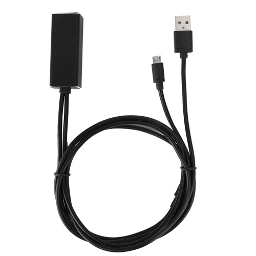 Wired Internet Adapter For Stable Connection, High Speed Data Transmission Micro USB To Ethernet Adapter Plug And Play Easy Setup Seamless Streaming 1