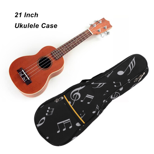 Durable 23" Ukulele Gig Bag with Front Pocket and Adjustable Strap 2