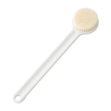 Bath Brush Long Handle Soft Hair Bristles Back Scrub Brush Deep Cleaning Foam Rich Water Easy To Clean
