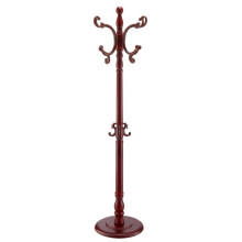 Perchero de pie - DUOKU - M-52 - 11 ganchos - Madera de abedul - Base estable