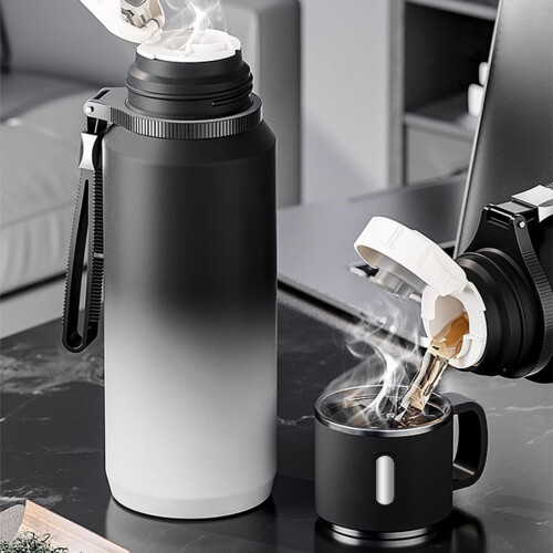 High Performances Leak Proof Nonrust Steel Water-800ml Black 2