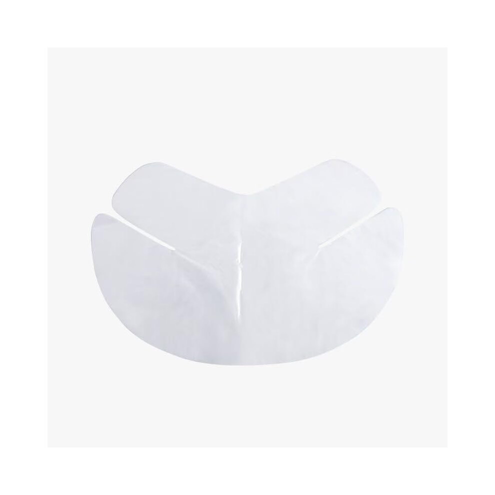 200Pcs Disposable Plastic Neck Wrinkle Mask for Deep Hydration and Firming Spa Skin Care