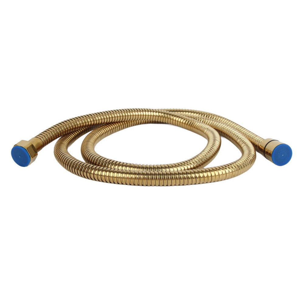Golden Bronze Stainless Steel Shower Hose Antikink Leak Dualclasp Replacement For Bathroom Faucet 9187378988893