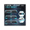 Aerobic Step with 3-Level Adjustable Heights for Home, Office Exercise, Black and Blue 4