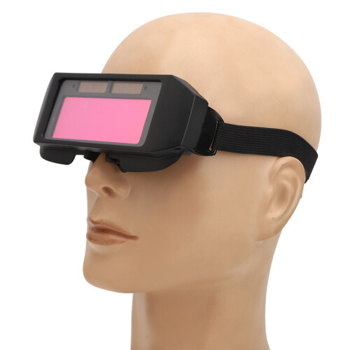 Welding Safety Goggles Auto Dimming Screen Solar Panel for Arc and MIG Welding