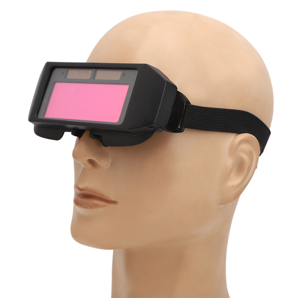 Welding Safety Goggles Auto Dimming Screen Solar Panel For Arc And Mig Welding 4611379764019