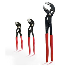 Water Pump Pliers Set 7in 10in 16in Groove Joint Pliers 3pcs Quick Jaw Adjustment NonSlip Grip