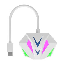 Fast Network Ethernet Adapter 100Mbps Tablet Ethernet Adapter, Plug and Play, White, Stable Connection For Work