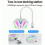 Fast Network Ethernet Adapter  100Mbps Tablet Ethernet Adapter, Plug and Play, White, Stable Connection For Work 5