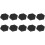 10Pcs Hexagonal Akustikschaum Flammhemmend Hohe 3
