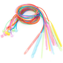 Häkelnadelset mit integriertem Kunststoffkabel, robustes ABS-Kunststoffgehäuse für langlebige Strickwerkzeuge, maximale Projektflexibilität