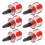 Small Screwdriver Set for Electronics, Stubby Screwdriver with Flat Head and Phillips Head, Short Handle Design Compact Design High Hardness and 4