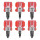 Small Screwdriver Set for Electronics, Stubby Screwdriver with Flat Head and Phillips Head, Short Handle Design Compact Design High Hardness and 5