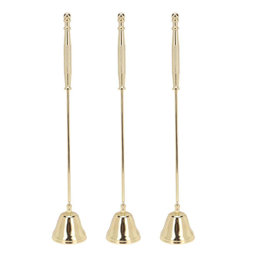 Wick Snuffer for Candles, Candle Snuffer with Non-Slip Handle, Decorative Candle Accessories Featuring Bell Shaped Head, Long Handle Candle Extinguish-image-OPC-PR76KHN-NEW
