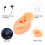 Human Ear Model Simulation Display Soft Silicone Teaching Tools Science And Education Model Real Skin Feel Realistic Texture Teaching Demonstration P 7