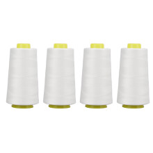 All Purpose Sewing Cone, Mercerized Cotton Thread, Nice Tensile Strength Low Lint, Longarm Quilting Suitable for Sewing Machine, Widely Used in Daily