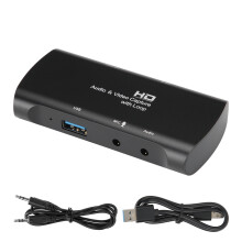 A escolha dos streamers profissionais: placa de captura de jogos para streaming perfeito com passagem HDMI e configuração plug and play.