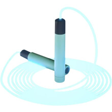 Comfort Grip Skipping Rope, Adjustable Length For Cardiovascular Endurance And Anti-tangle PVC Rope