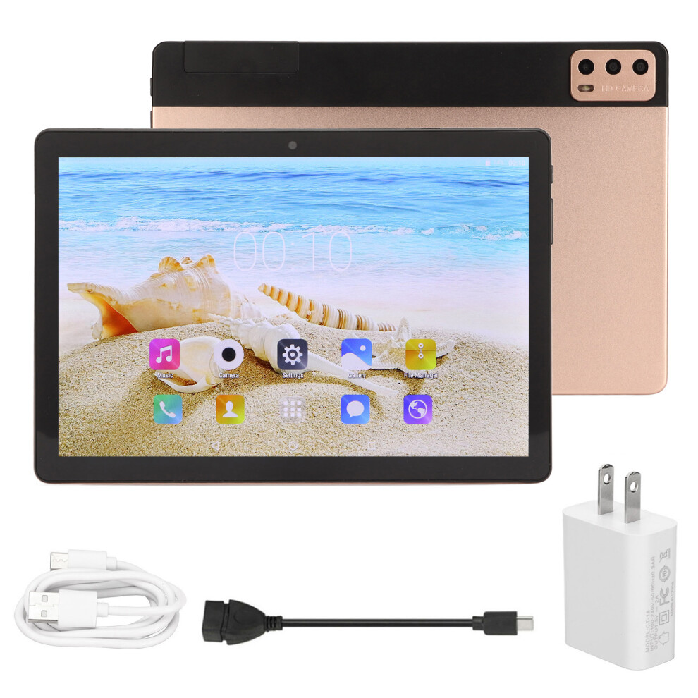 Android Tablet 10 Inch With Octa Core Processor High Performance System For Multimedia And Internet Usage, Smooth Display Experience Android 10 9340258780387