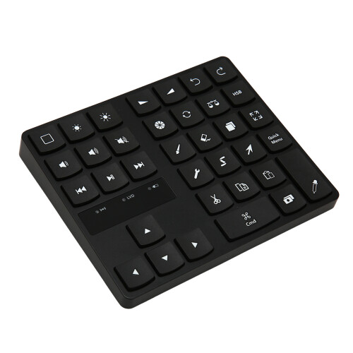 Ergonomic Design Bluetooth Number Pad for Enhanced Comfort and Efficiency, Multi-Function Keys for Customizable Workflows 2
