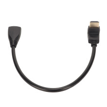 HDMI Extension Cable High Speed Ultra HD Video Transmission HDMI 2.1 Male to Female Right Angle Cable 90 Degree Connector with Ethernet Connection for