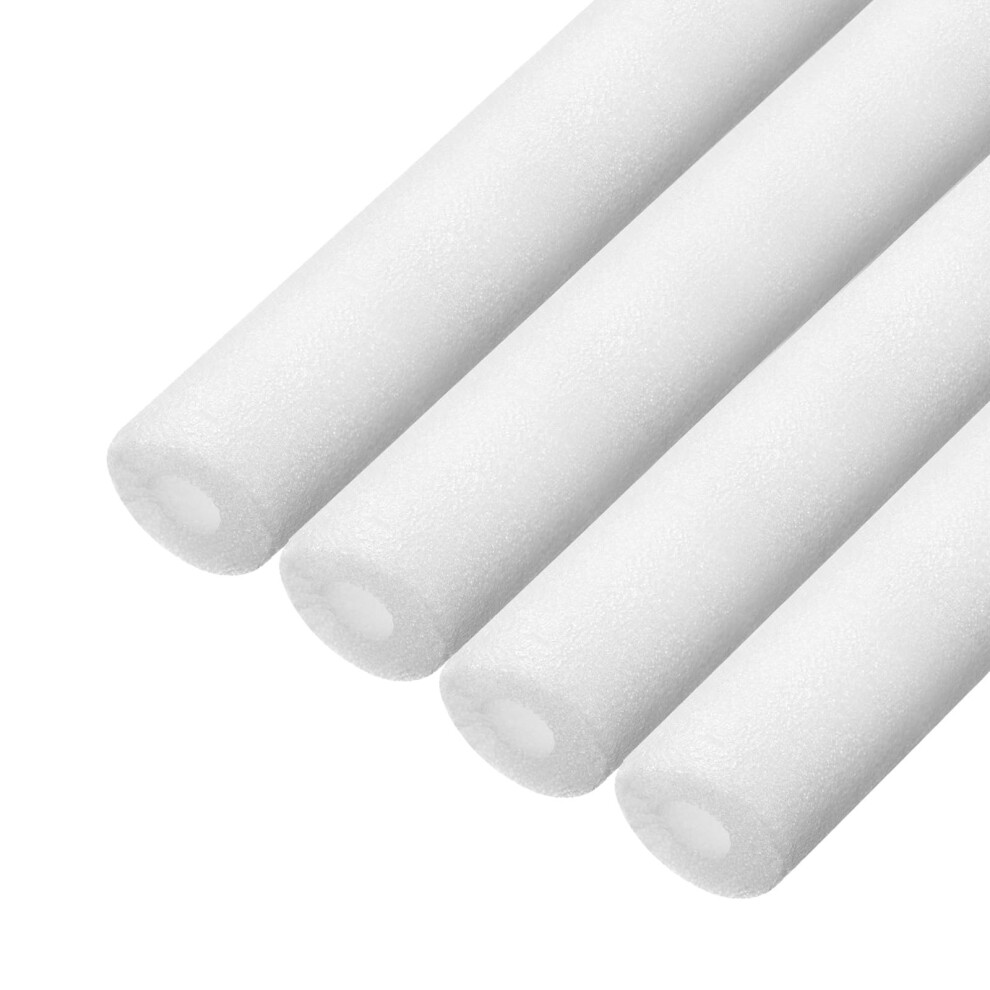 2Pcs Pipe Insulation Foam Tube 10Mm Id 30Mm Od Pipe Lagging For Copper Pipes Freeze Protection White 9199774771771